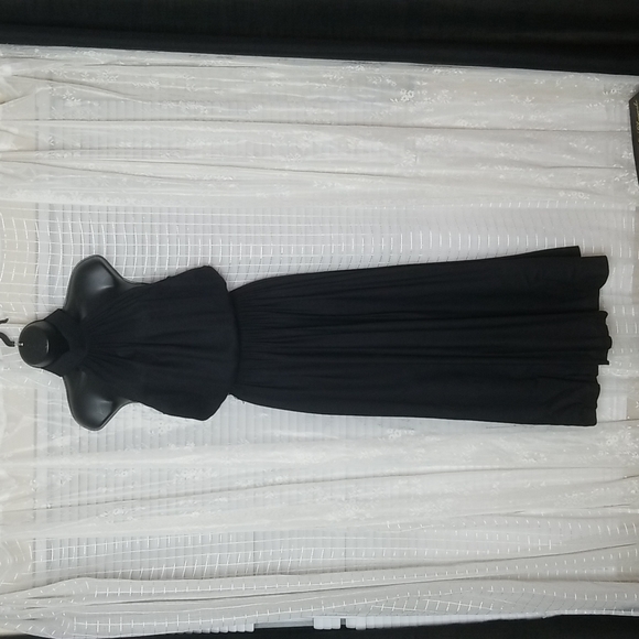 Fred Charles Dresses & Skirts - Black Fred Charles Halter Sleeveless Dress Size 5